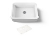 32-1/2" undermount single-bowl farmhouse kitchen sink