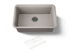 27-1/2" undermount single-bowl kitchen sink