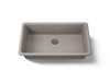 33" top-/undermount single-bowl kitchen sink