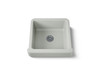 23-1/2" undermount single-bowl farmhouse kitchen sink