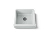 23-1/2" undermount single-bowl farmhouse kitchen sink
