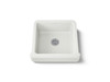 23-1/2" undermount single-bowl farmhouse kitchen sink