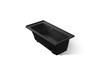 60" x 30" alcove whirlpool bath with Bask(R) heated surface, right drain