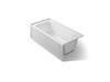 60" x 30" alcove Heated BubbleMassage(TM) air bath, right drain