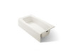 60" x 30-1/4" alcove bath, right drain
