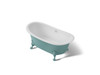 66-1/8" x 32-1/2" freestanding bath