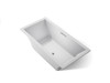 72" x 36" drop-in bath with Bask(R) heated surface