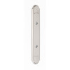 Classic Traditional A1568-3-SN Backplate Traditional in Satin Nickel Classic Traditional A1568-3-SN Backplate Traditional in Satin Nickel