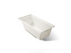 60" x 30" alcove bath with Bask(R) heated surface, right drain