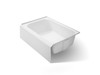 60" x 42" alcove bath, right drain