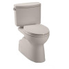 1.28 GPF Two-Piece Elongated Toilet with SanaGloss and Double Cyclone Technologies - Seat Not Included in Sedona Beige