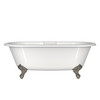Cheshire 69" x 31" Freestanding Soaking Bathtub