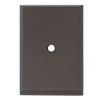 Escutcheon Backplate Escutcheons 2-5/8-in in Chocolate Bronze Escutcheon Backplate Escutcheons 2-5/8-in in Chocolate Bronze