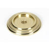 Charlie's Collection A616-14-PB Backplate Transitional 1-1/4-in in Polished Brass
