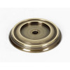 Backplate Transitional 1-1/2-in in Polished Antique Backplate Transitional 1-1/2-in in Polished Antique