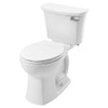 Edgemere(R) Two-Piece 1.28 gpf/4.8 Lpf Chair-Height Round-Front Right-Hand Trip Lever Toilet Less Seat
