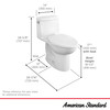 Loft(R) One-Piece 1.28 gpf/4.8 Lpf Chair Height Elongated Toilet With Seat