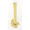 Cube A6567-PB Modern Tissue Holder in Polished Brass