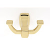 Alno Cube A6584-PB Modern Robe Hook in Polished Brass Alno Cube A6584-PB Modern Robe Hook in Polished Brass