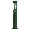 Outdoor Ezh2O Bottle Filling Station Pedestal Non-Filtered Non-Refrigerated Evergreen in Evergreen