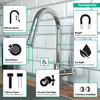 Talis Loop Talis Loop 2-Spray Higharc Kitchen Faucet, Pull-Down, 1.75 Gpm in Chrome