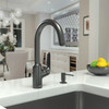 Focus N Bar Faucet, 1.75 Gpm in Brushed Black Chrome