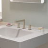 Zesis S Widespread Faucet 100 With Pop-Up Drain, 1.2 Gpm in Brushed Nickel