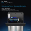 Pro Filtration Vandal-Resistant Connected Bottle Filling Station&Bilevel Ada Cooler Refrig Ultra-Cap Lead Rd Ss