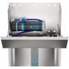 Pro Filtration Vandal-Resistant Connected Bottle Filling Station&Sgl Ada Cooler Refrig Ultra-Capacity Lead Rd Ss