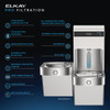 Pro Filtration Vandal-Resistant Connected Bottle Filling Station&Bilevel Ada Clr Refrig Ultra-Cap Lead+Uv Prtc Ss