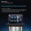 Pro Filtration Vandal-Resistant Connected Bottle Filling Station&Sgl Ada Cooler Refrig Dbl Ultra-Cap Lead Rd Ss