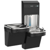 Pro Filtration Bottle Filling Station & Bi-Level Ada Cooler Refrig Ultra-Capacity Lead + Sediment Prefilter Bk