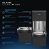 Pro Filtration Bottle Filling Station & Bi-Level Ada Cooler Refrig Ultra-Capacity Lead + Sediment Prefilter Bk