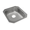Stainless Steel Sink 16-1/2" X 18-1/4" X 5-1/2" Undermount Single Bowl 20 Gauge Pack Of 50