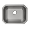 Stainless Steel Sink 23-1/2" X 18-1/4" X 5-1/2" Undermount Single Bowl 20 Gauge Pack Of 10