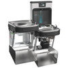 Enhanced Filtered Bottle Filling Station & Bi-Level Ada Cooler Midnight Black Pfoa/Pfos/Lead Reduction Drop Down Wrapper