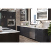 Quartz Classic 33" X 22" X 9-1/2" Equal Double Bowl Undermount Workstation Sink 4Pc Kit Greystone