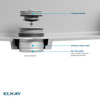 Quartz Perfect Drain 3-1/2" Polymer Disposer Flange With Removable Basket Strainer And Rubber Stopper Ricotta in Ricotta
