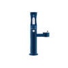 Outdoor Ezh2O Upper Bottle Filling Station Bi-Level Pedestal Non-Filtered Non-Refrigerated Blue in Blue