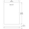 Acacia Hardwood 12" X 16-7/8" X 1" Cutting Board