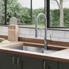 Avado Single Hole Kitchen Faucet With Semi-Professional Spout And Forward Only Lever Handle Chrome