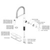 Avado Single Hole Kitchen Faucet With Semi-Professional Spout And Forward Only Lever Handle Chrome
