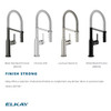Avado Single Hole Kitchen Faucet With Semi-Professional Spout And Forward Only Lever Handle Chrome