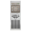 Ezh2O Bottle Filling Station With Integral Swirlflo(R) Fountain Refrigerated Filtered Refrigerated Stainless