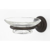Soap Dish Transitional in Chocolate Bronze Soap Dish Transitional in Chocolate Bronze