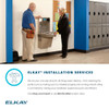 Dual Hands-Free Activation Bi-Level Ada Cooler Filtered Refrigerated Light Gray