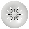 Quartz Perfect Drain 3-1/2" Removable Polymer Basket Strainer And Rubber Stopper White in White