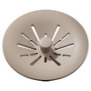 Quartz Perfect Drain 3-1/2" Removable Polymer Basket Strainer And Rubber Stopper Sandstone