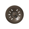Quartz Perfect Drain 3-1/2" Removable Polymer Basket Strainer And Rubber Stopper Chestnut in Chestnut
