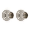 Shower Rod Brackets Transitional 2-in in Satin Nickel